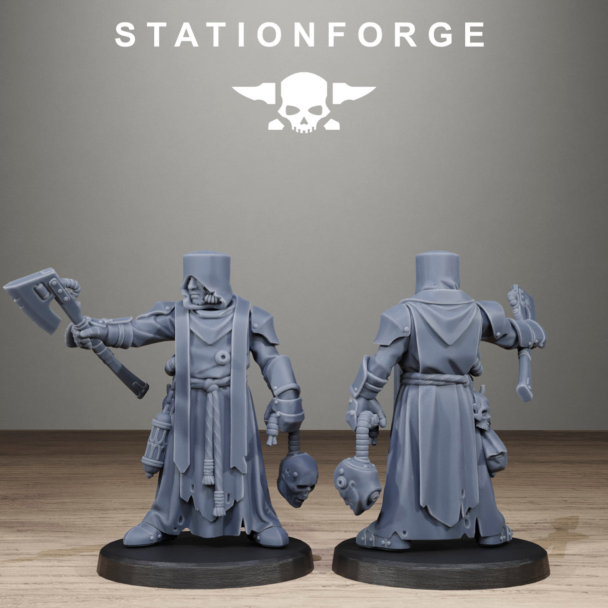 Tabletop Terrain Miniature Scavenger Blade Preachers