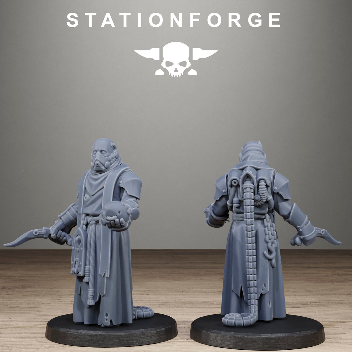 Tabletop Terrain Miniature Scavenger Blade Preachers