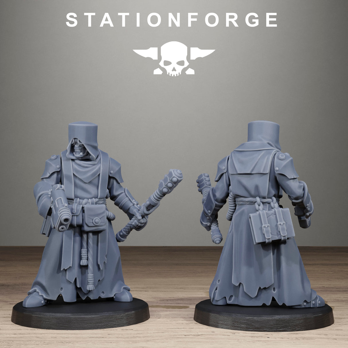Tabletop Terrain Miniature Scavenger Blade Preachers