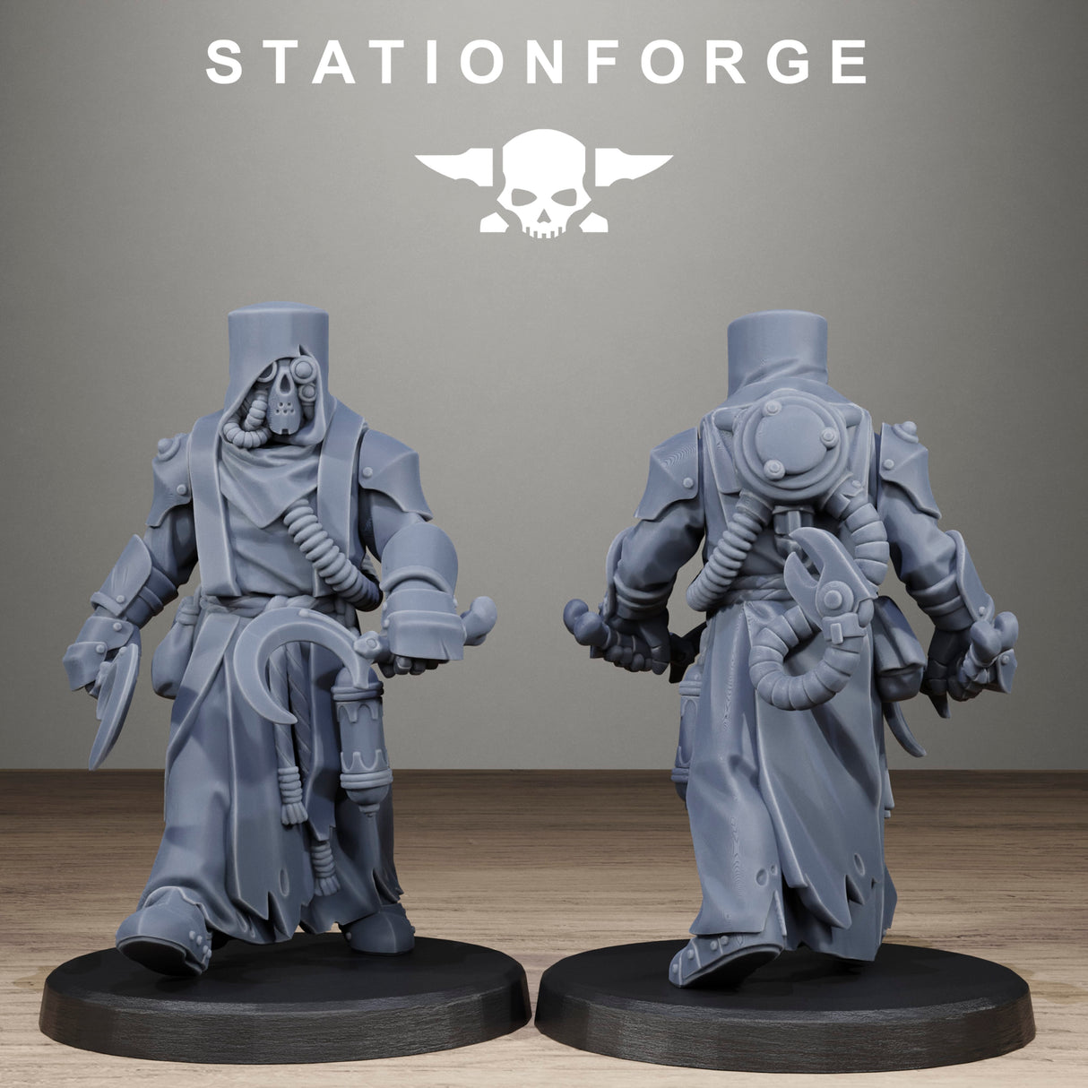 Tabletop Terrain Miniature Scavenger Blade Preachers