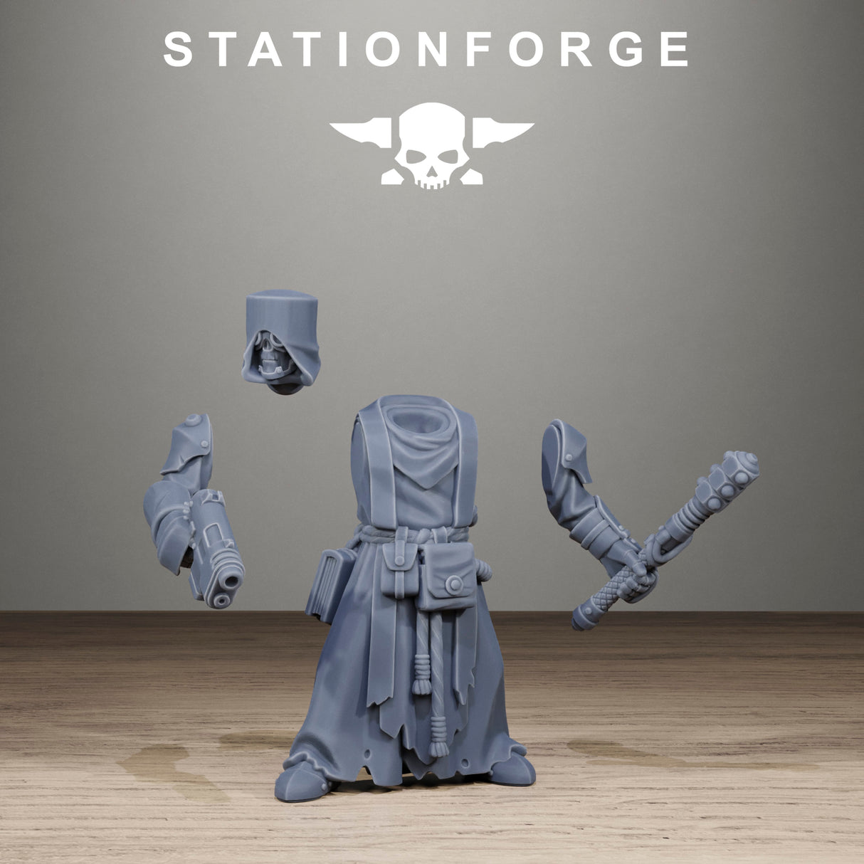 Tabletop Terrain Miniature Scavenger Blade Preachers