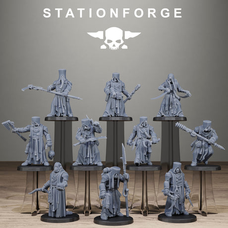 Tabletop Terrain Miniature Scavenger Blade Preachers