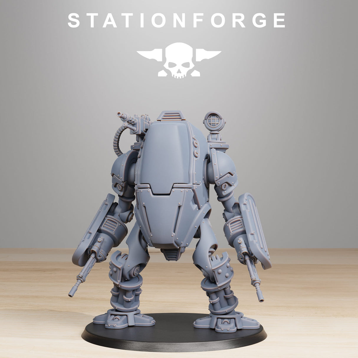 Tabletop Terrain Miniature Scavenger Clankers