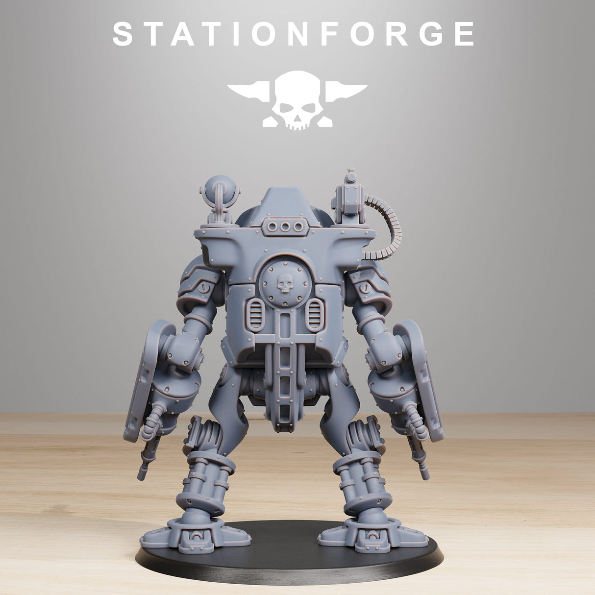Tabletop Terrain Miniature Scavenger Clankers