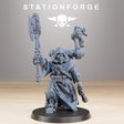 Tabletop Terrain Miniature Scavenger Commander