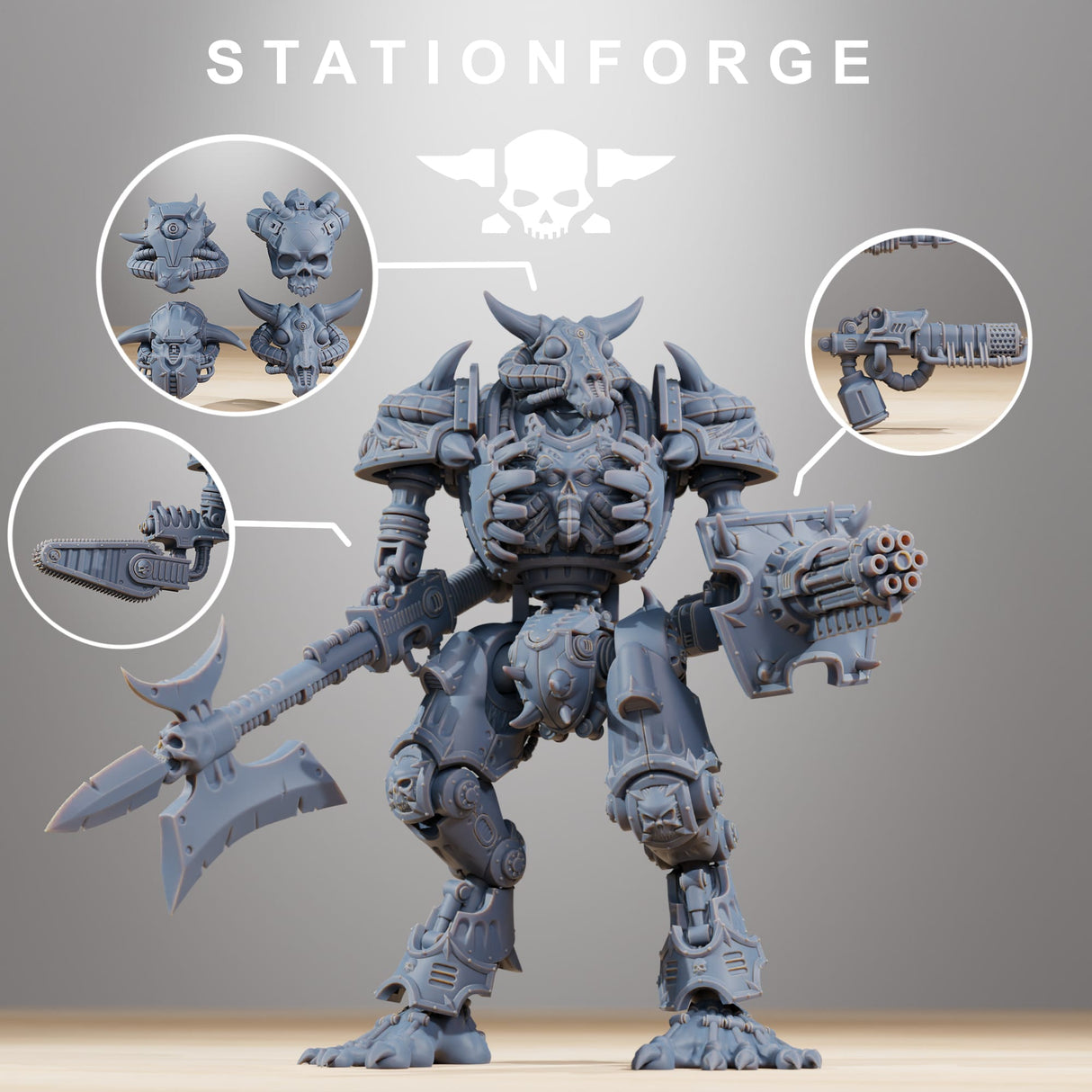 Tabletop Terrain Miniature Scavenger Cultist Armageddon