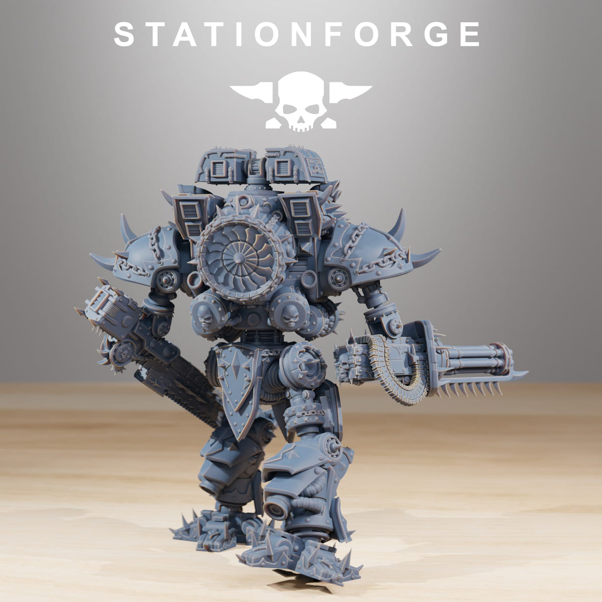 Tabletop Terrain Miniature Scavenger Cultist Defender Mk2
