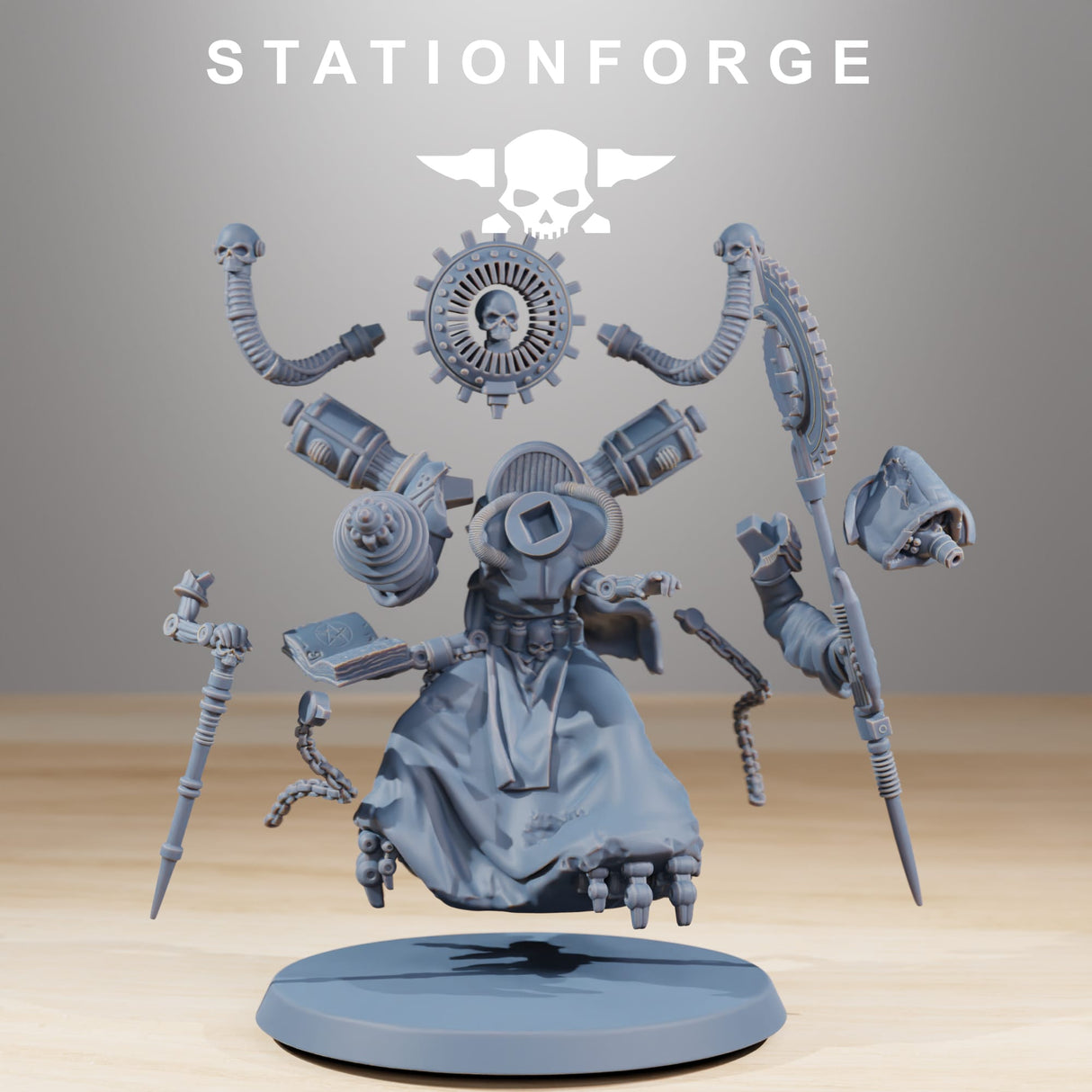 Tabletop Terrain Miniature Scavenger Cultist Leader