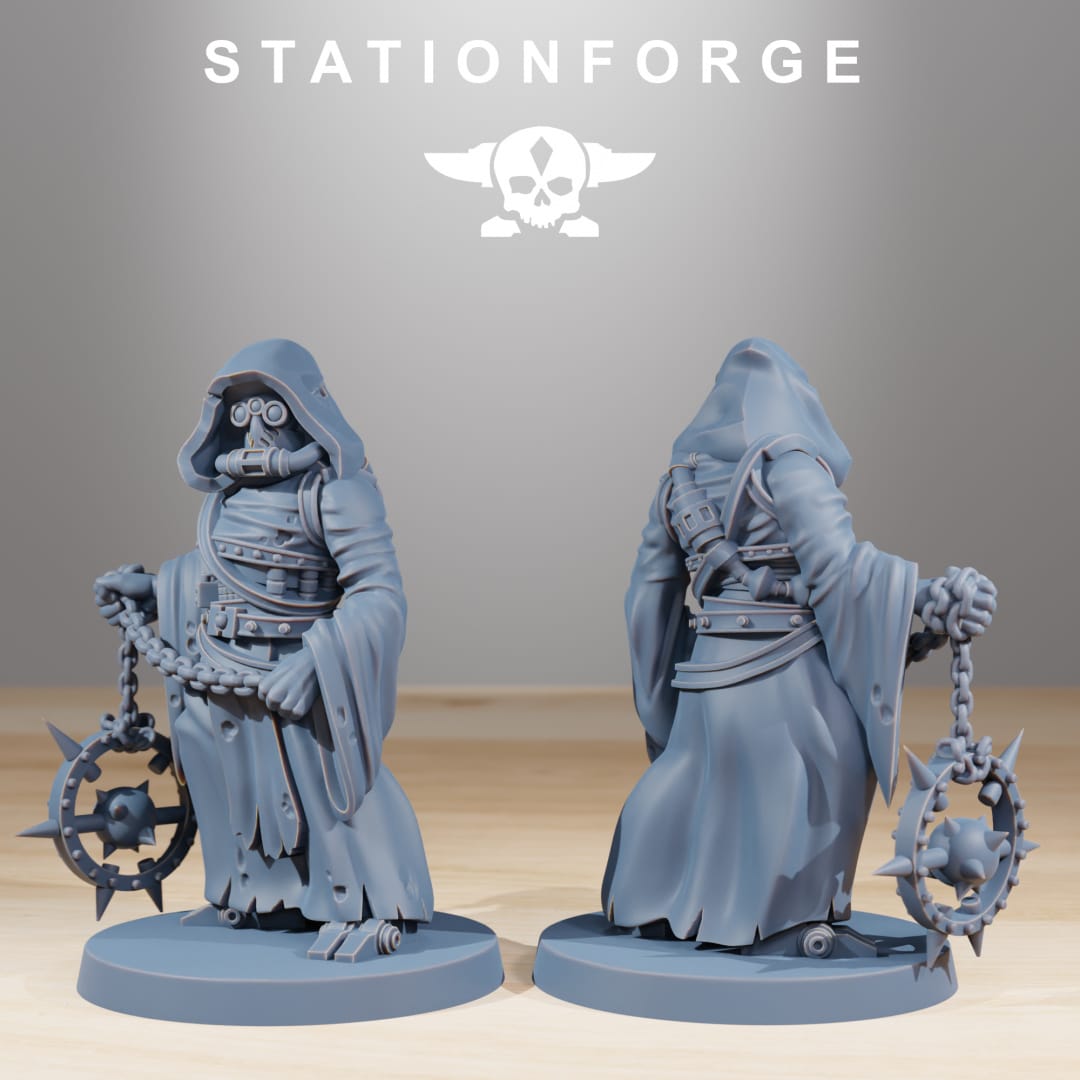 Tabletop Terrain Miniature Scavenger Cultists