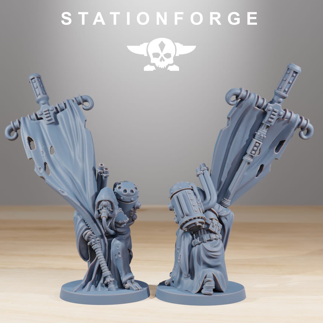 Tabletop Terrain Miniature Scavenger Cultists