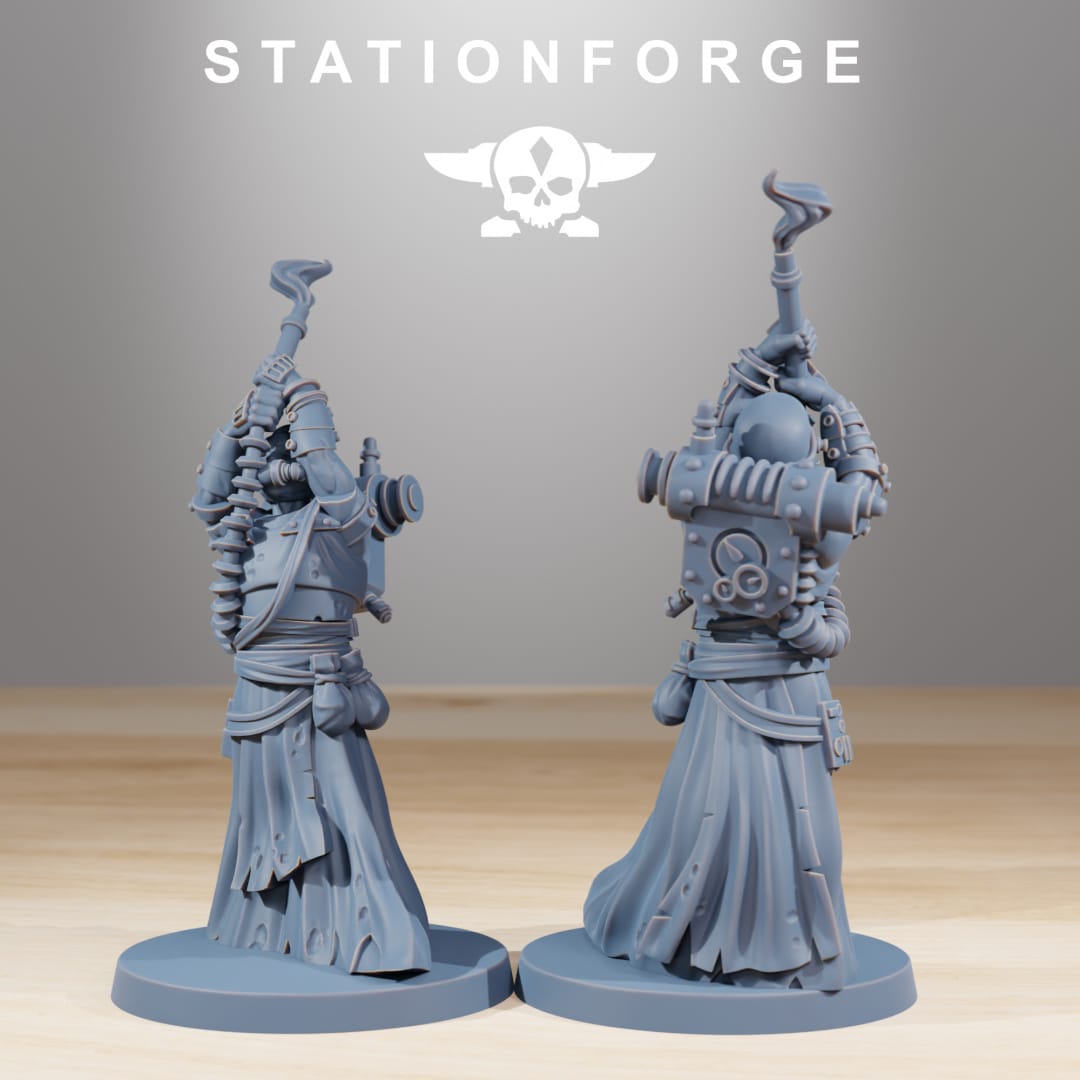 Tabletop Terrain Miniature Scavenger Cultists