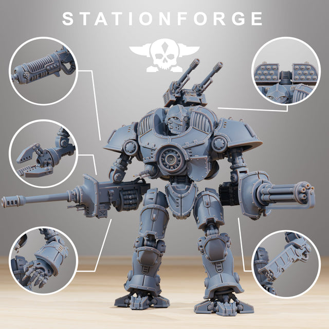Tabletop Terrain Miniature Scavenger Defender Mk2