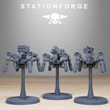 Tabletop Terrain Miniature Scavenger Drones