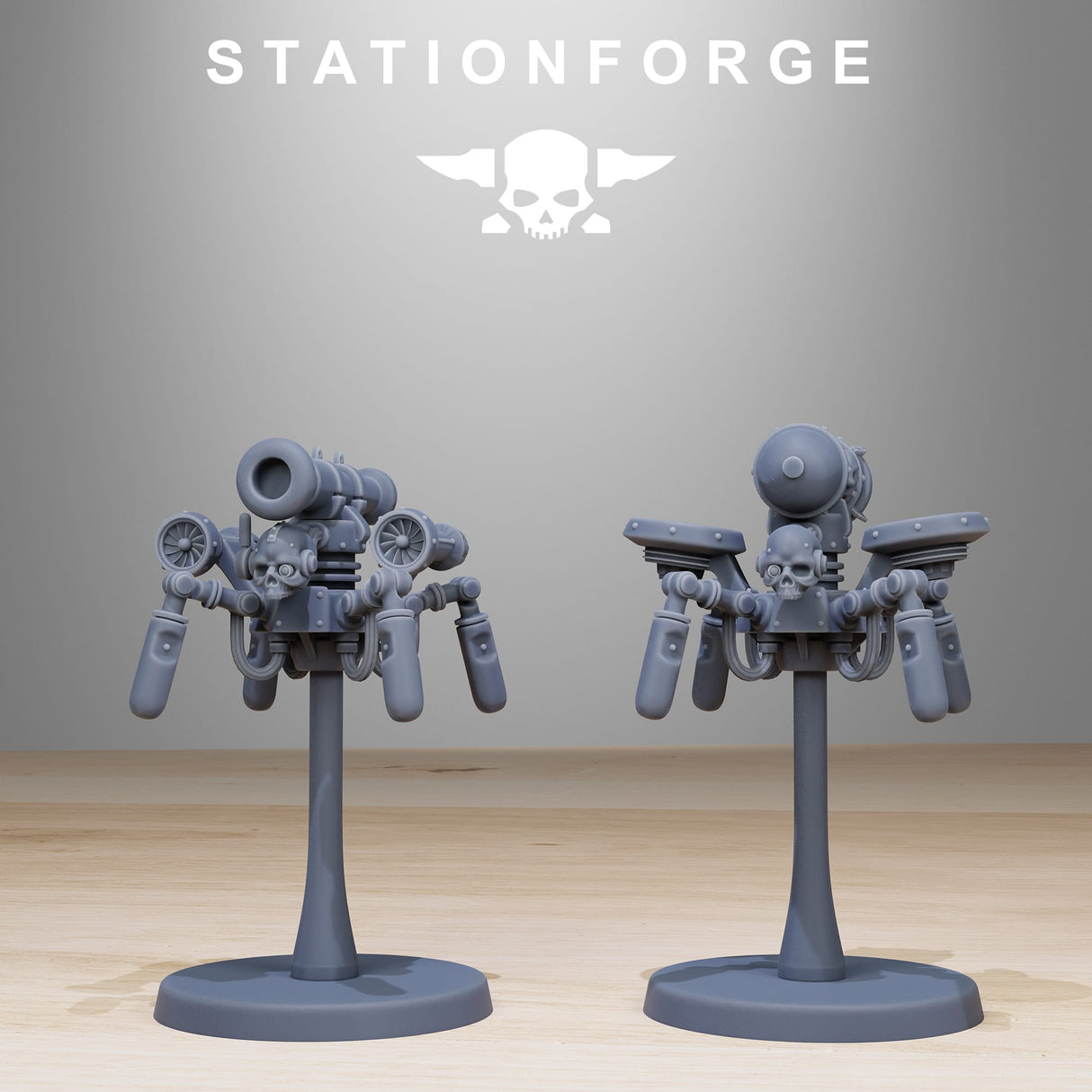 Tabletop Terrain Miniature Scavenger Drones
