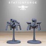 Tabletop Terrain Miniature Scavenger Drones