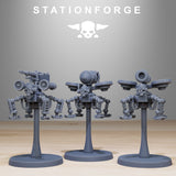 Tabletop Terrain Miniature Scavenger Drones