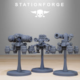 Tabletop Terrain Miniature Scavenger Drones