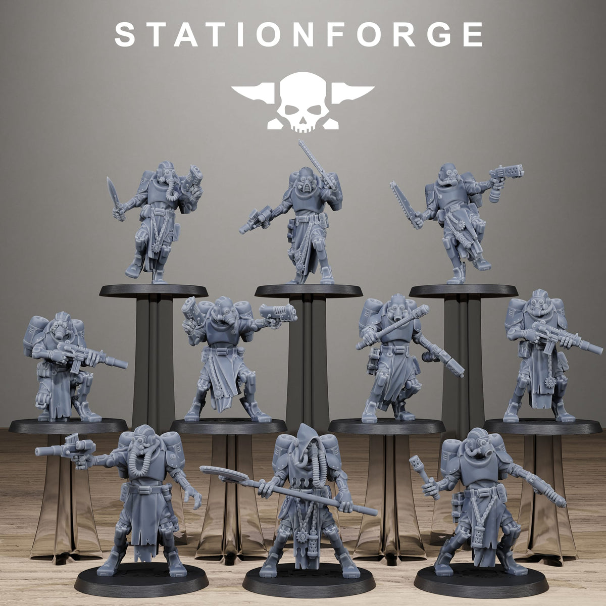 Tabletop Terrain Miniature Scavenger Drop Reavers