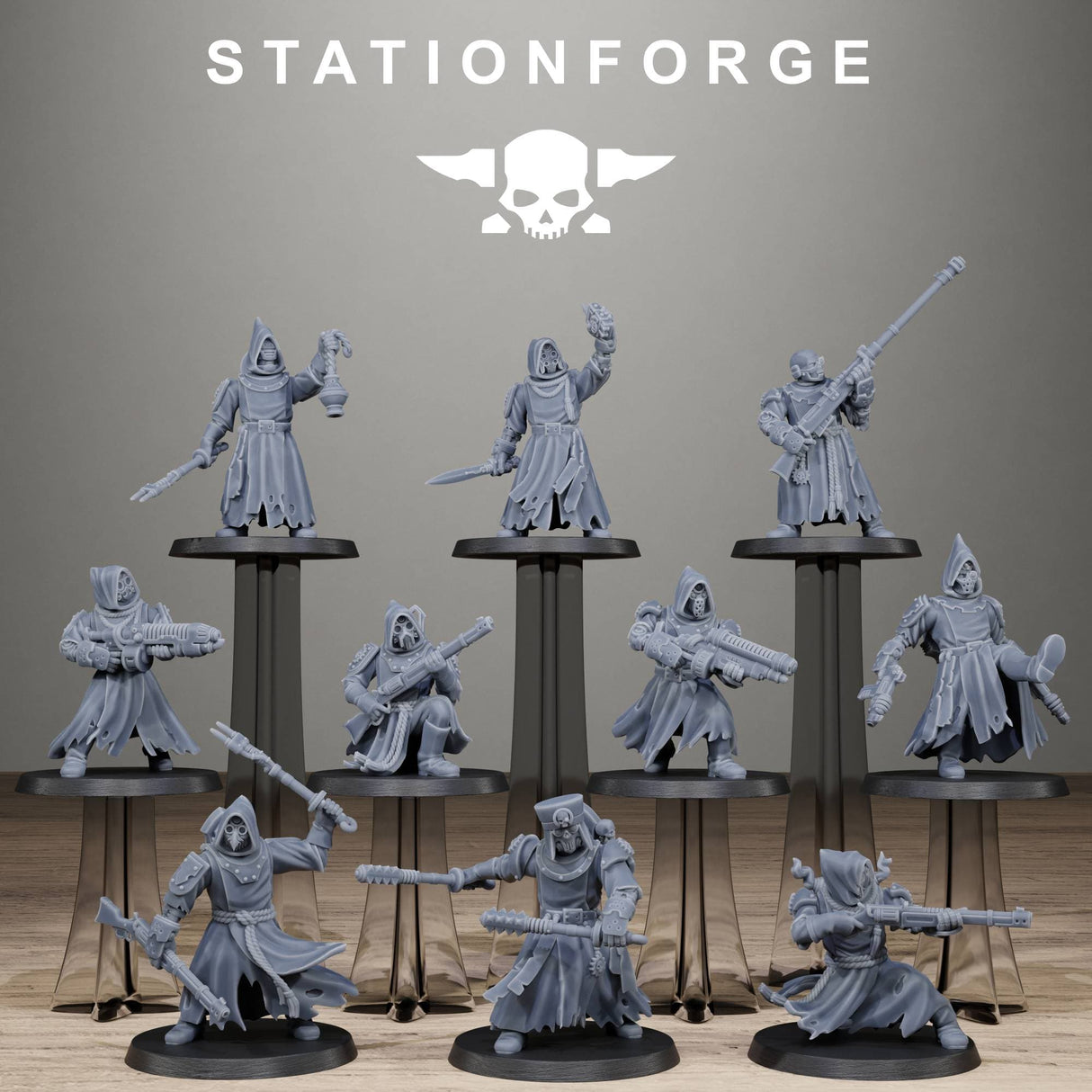 Tabletop Terrain Miniature Scavenger Dustbounders