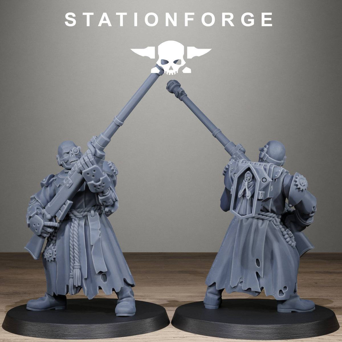 Tabletop Terrain Miniature Scavenger Dustbounders