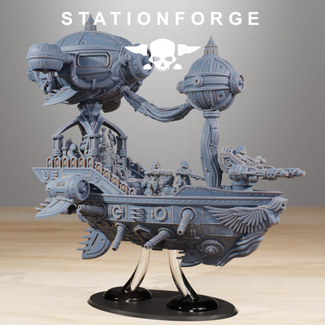 Tabletop Terrain Miniature Scavenger Floating Chapel