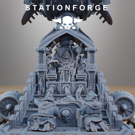 Tabletop Terrain Miniature Scavenger Floating Chapel