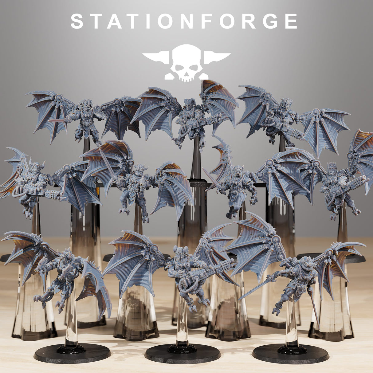 Tabletop Terrain Miniature Scavenger Flyers