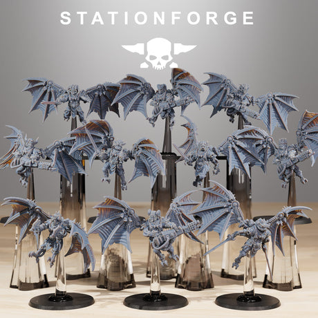 Tabletop Terrain Miniature Scavenger Flyers