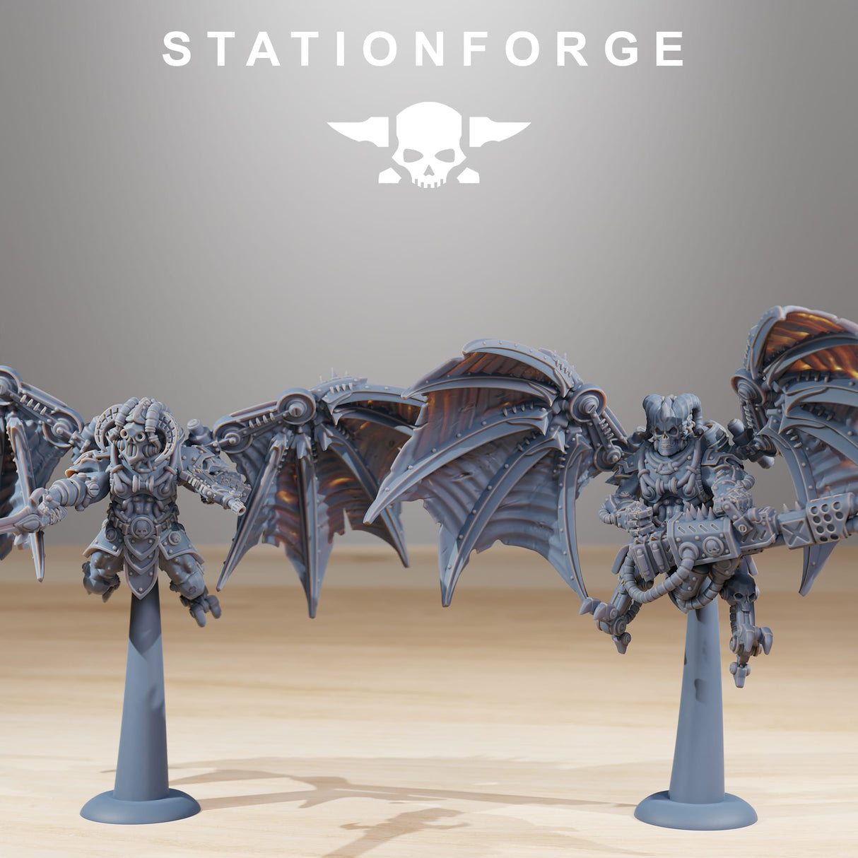 Tabletop Terrain Miniature Scavenger Flyers