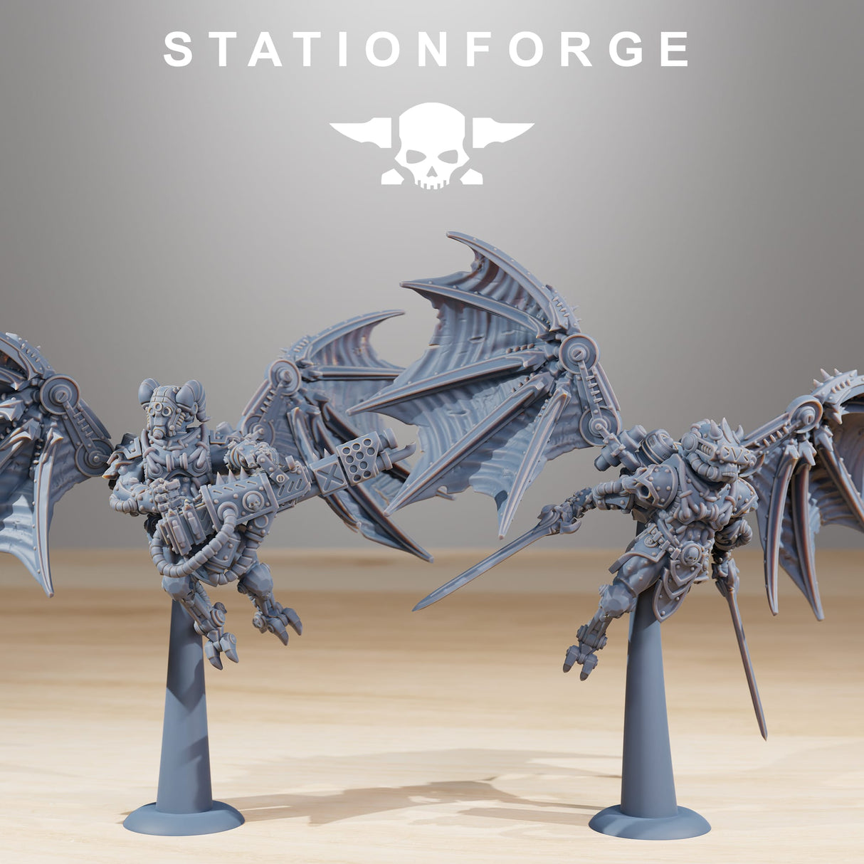 Tabletop Terrain Miniature Scavenger Flyers