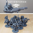 Tabletop Terrain Miniature Scavenger Frontliners