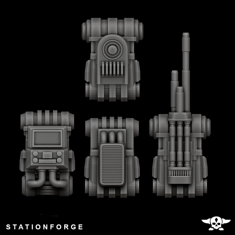 Tabletop Terrain Miniature Scavenger Frontliners
