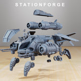 Tabletop Terrain Miniature Scavenger Gunship