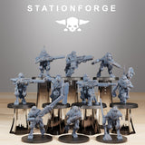 Tabletop Terrain Miniature Scavenger Halflings