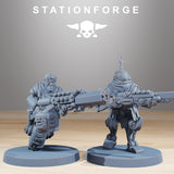Tabletop Terrain Miniature Scavenger Halflings