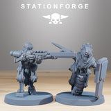 Tabletop Terrain Miniature Scavenger Halflings