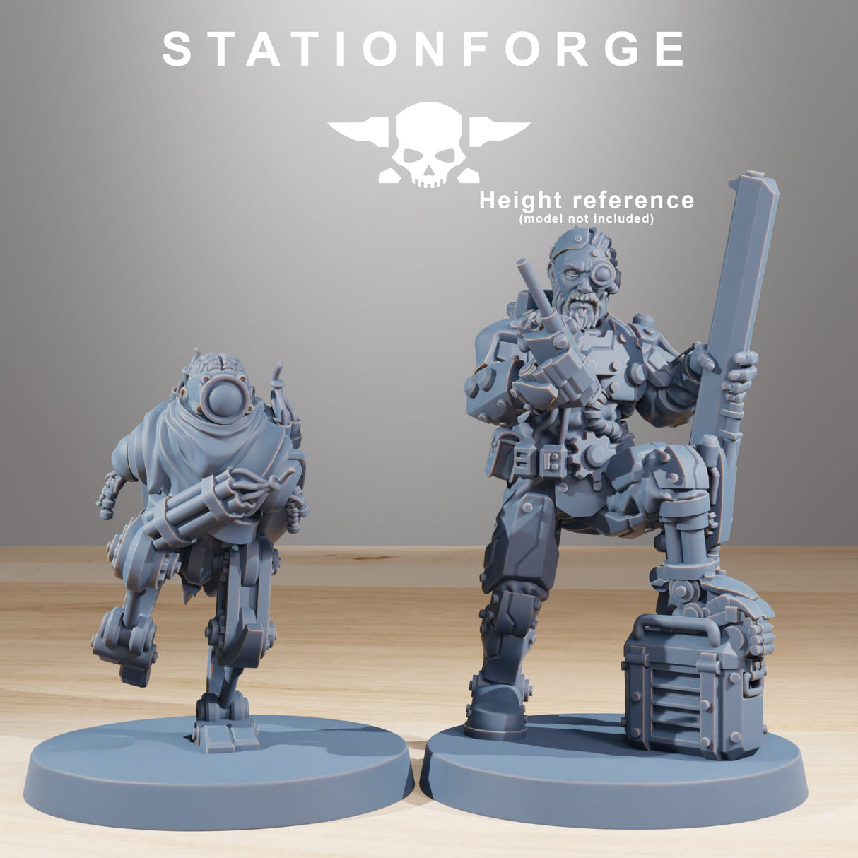 Tabletop Terrain Miniature Scavenger Halflings