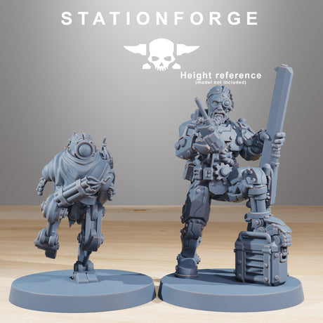 Tabletop Terrain Miniature Scavenger Halflings