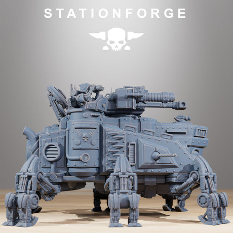 Tabletop Terrain Miniature Scavenger Heavy Tank
