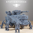 Tabletop Terrain Miniature Scavenger Heavy Tank