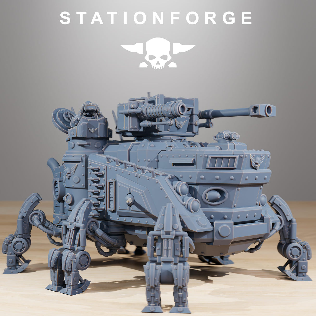 Tabletop Terrain Miniature Scavenger Heavy Tank