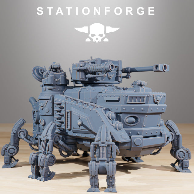 Tabletop Terrain Miniature Scavenger Heavy Tank