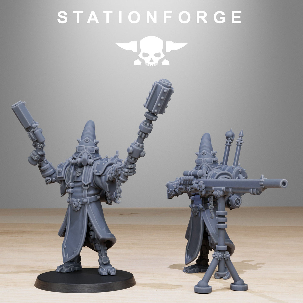 Tabletop Terrain Miniature Scavenger Hooded Cultists