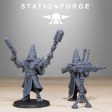 Tabletop Terrain Miniature Scavenger Hooded Cultists