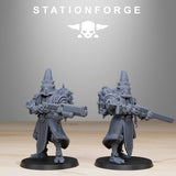 Tabletop Terrain Miniature Scavenger Hooded Cultists