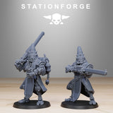 Tabletop Terrain Miniature Scavenger Hooded Cultists