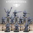 Tabletop Terrain Miniature Scavenger Hooded Cultists