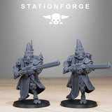 Tabletop Terrain Miniature Scavenger Hooded Cultists