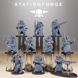 Tabletop Terrain Miniature Scavenger Hunters