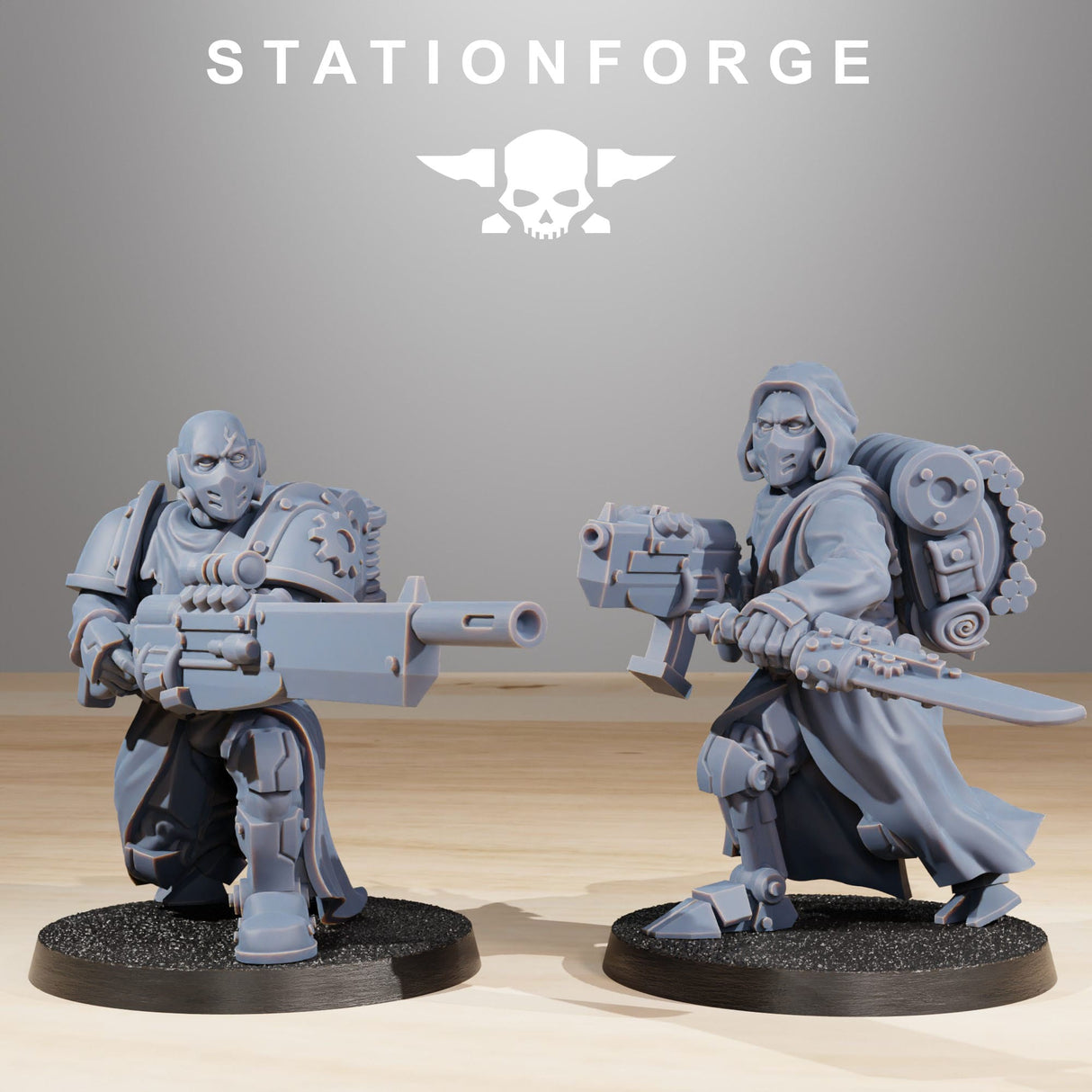 Tabletop Terrain Miniature Scavenger Infantry Builder Kit